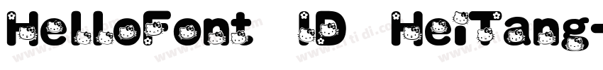 HelloFont ID HeiTang字体转换